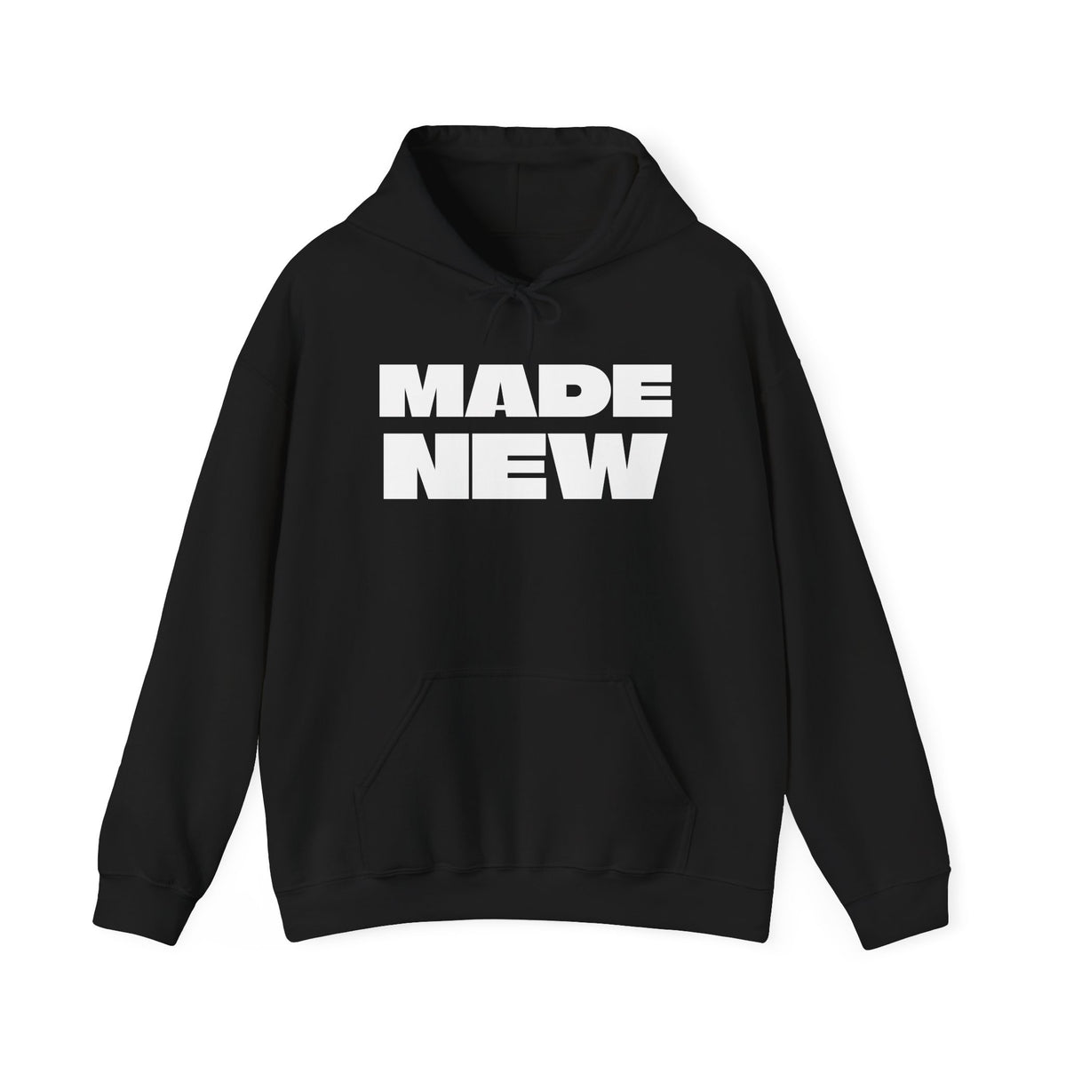 Made New Unisex Heavy Blend™ Hooded Sweatshirt- White Letters