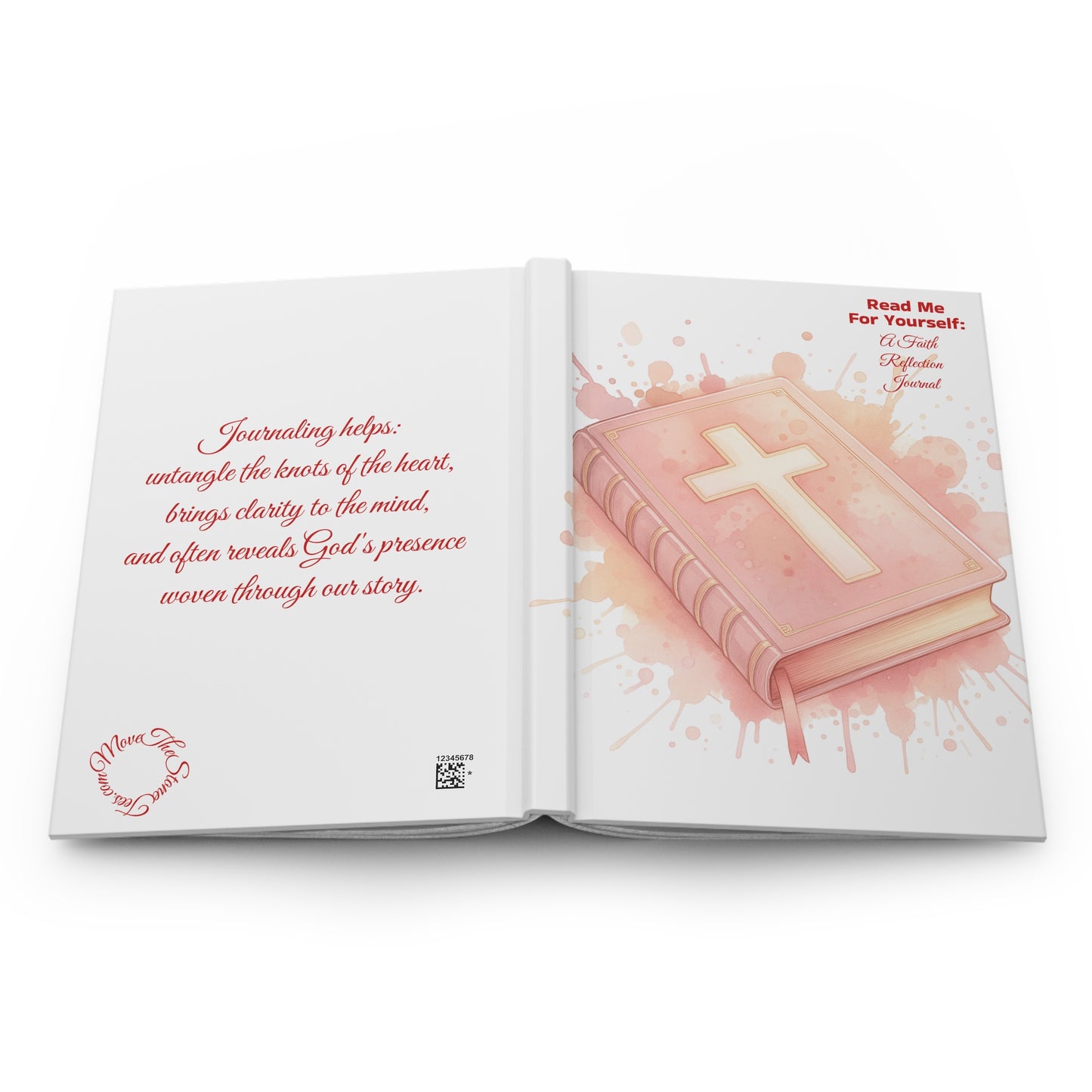 Read Me For Yourself: A Faith Reflection Journal- Pink