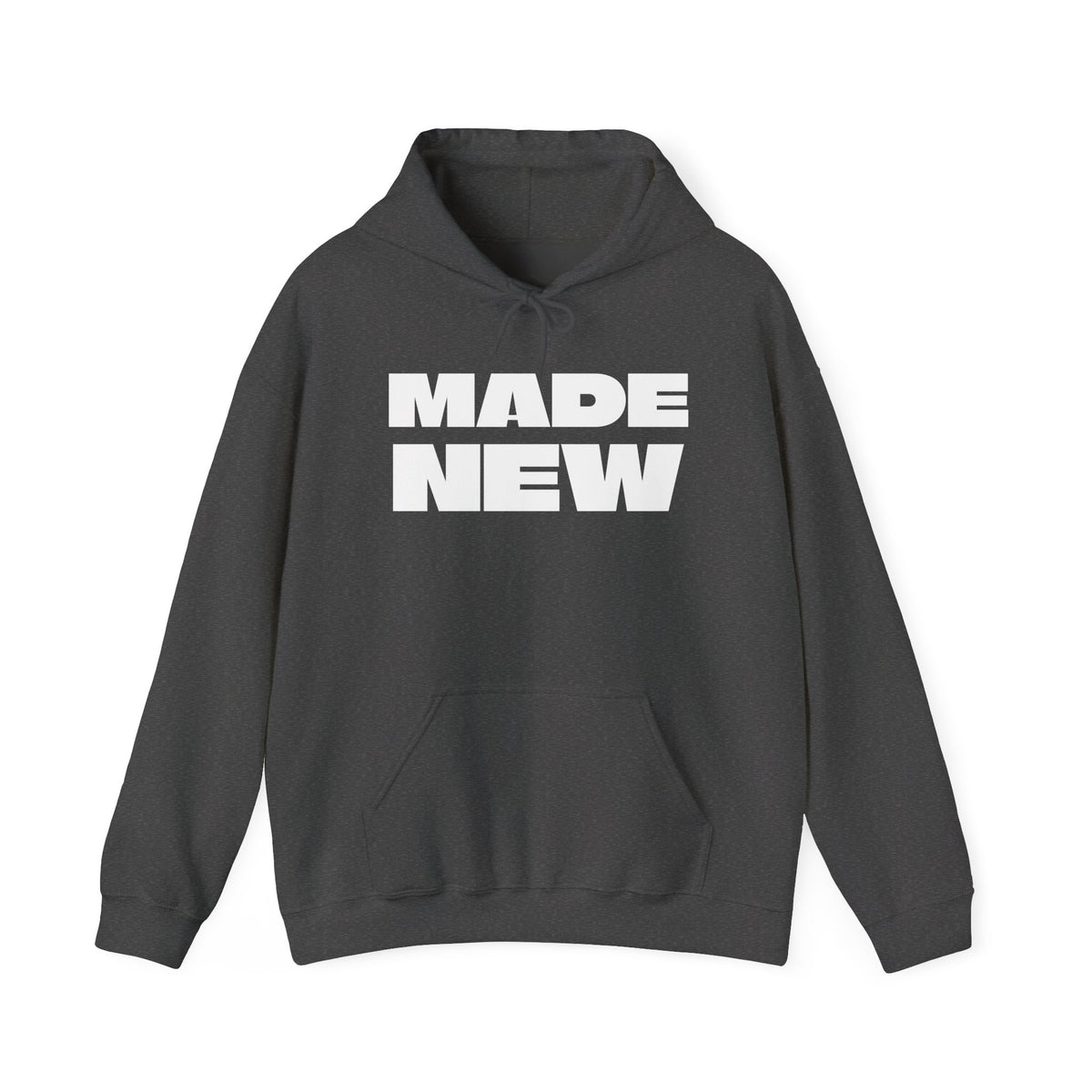Made New Unisex Heavy Blend™ Hooded Sweatshirt- White Letters