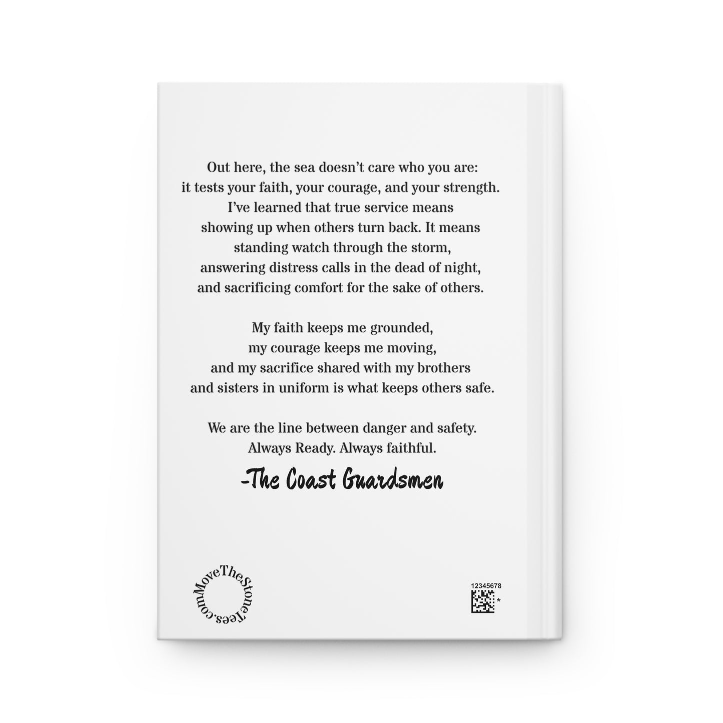 The Unfiltered Me: Journals Of The Journey- The Coast Guardsmen
