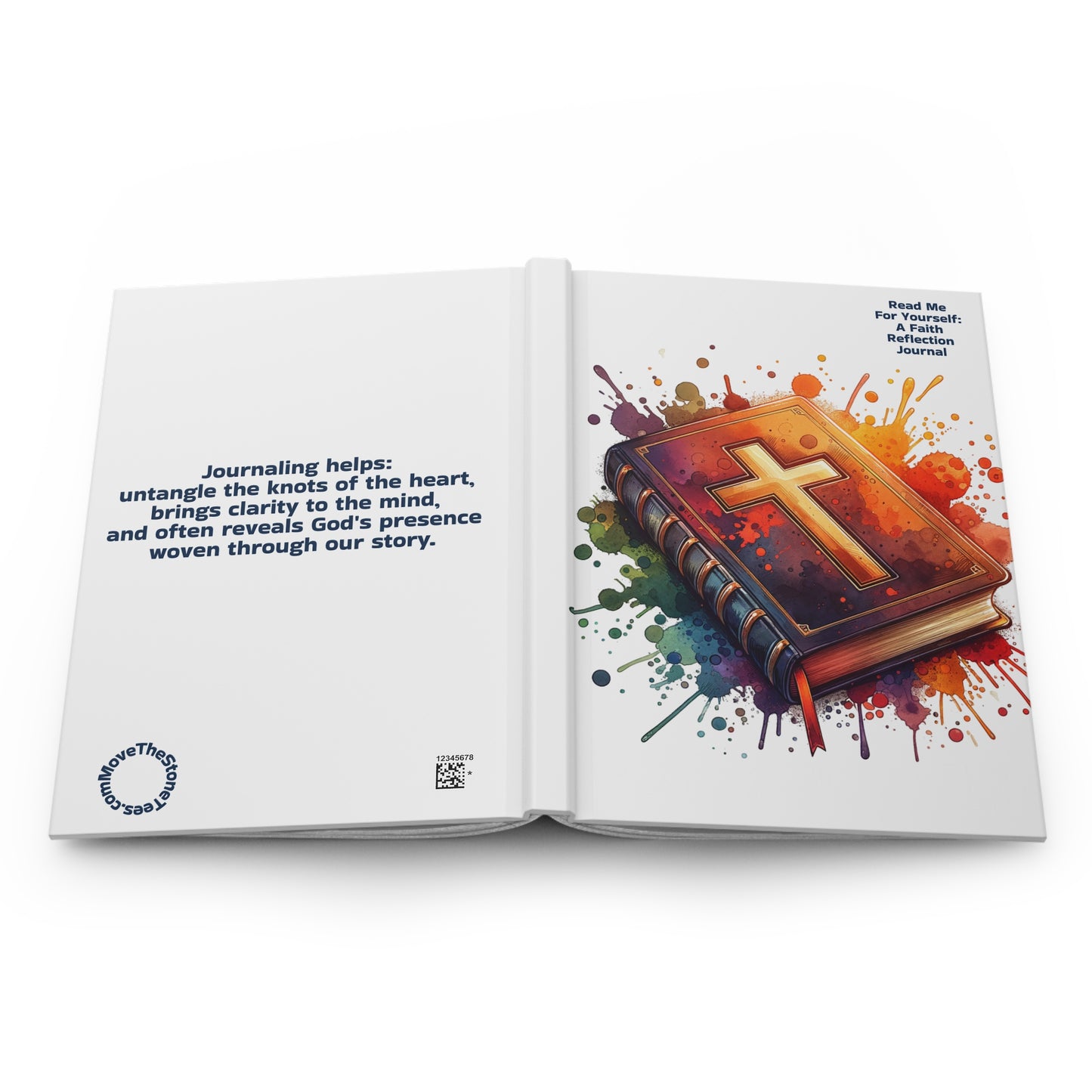 Read Me For Yourself: A Faith Reflection Journal- Dynamic Color