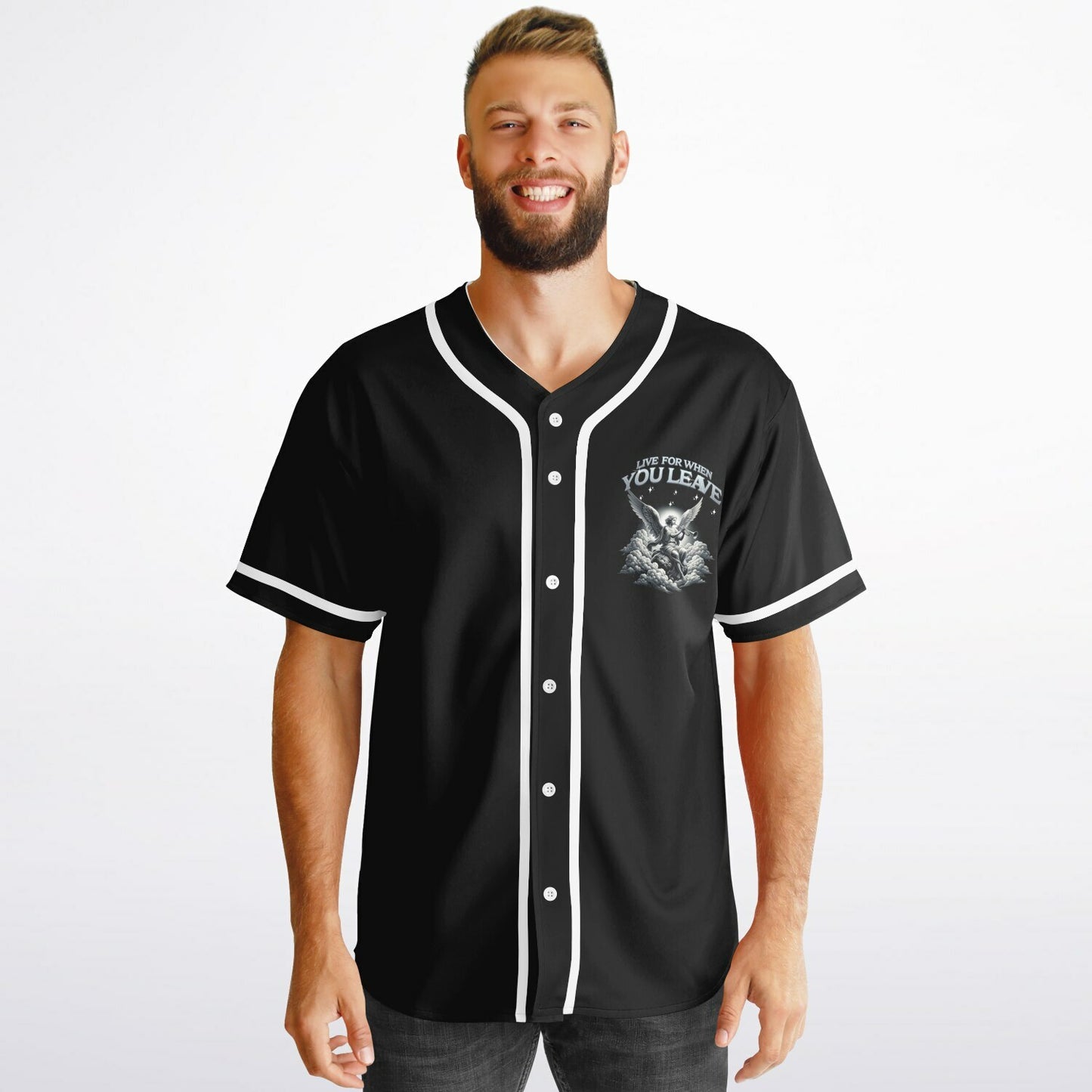 MTST: REVERSIBLE Baseball Jersey- Are You Ready & Live For When You Leave