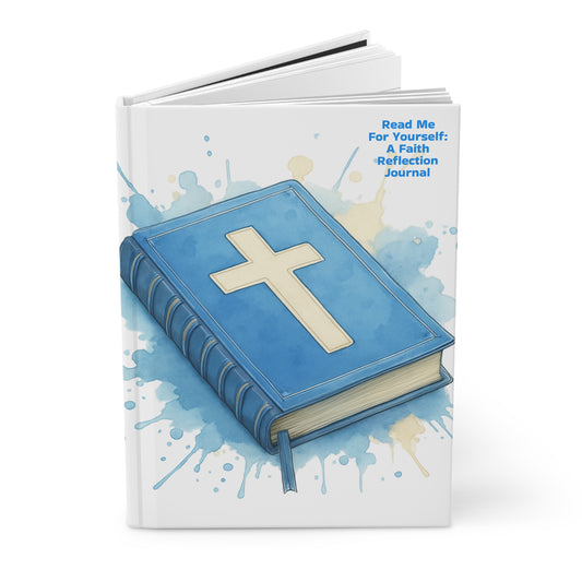 Read Me For Yourself: A Faith Reflection Journal - Light Blue