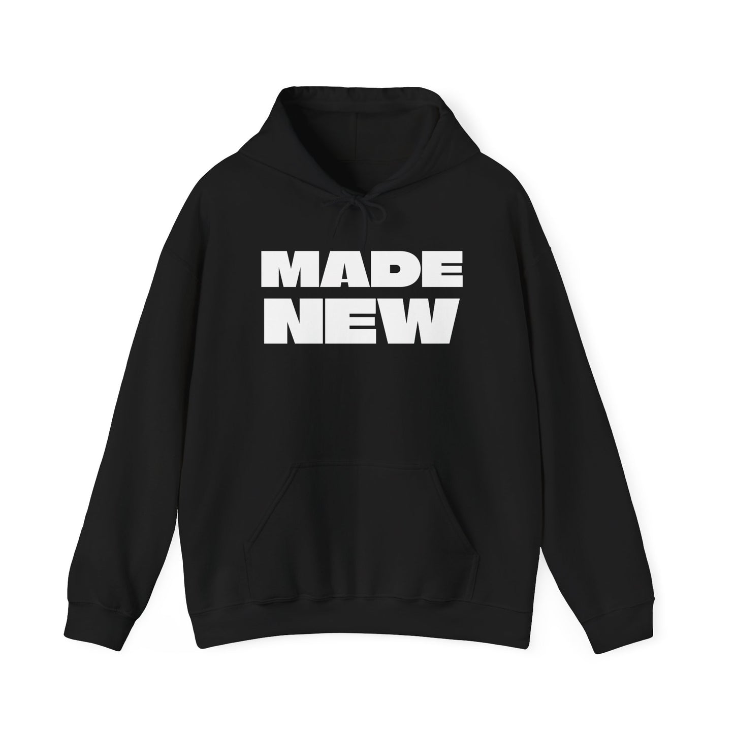 Made New Unisex Heavy Blend™ Hooded Sweatshirt- White Letters