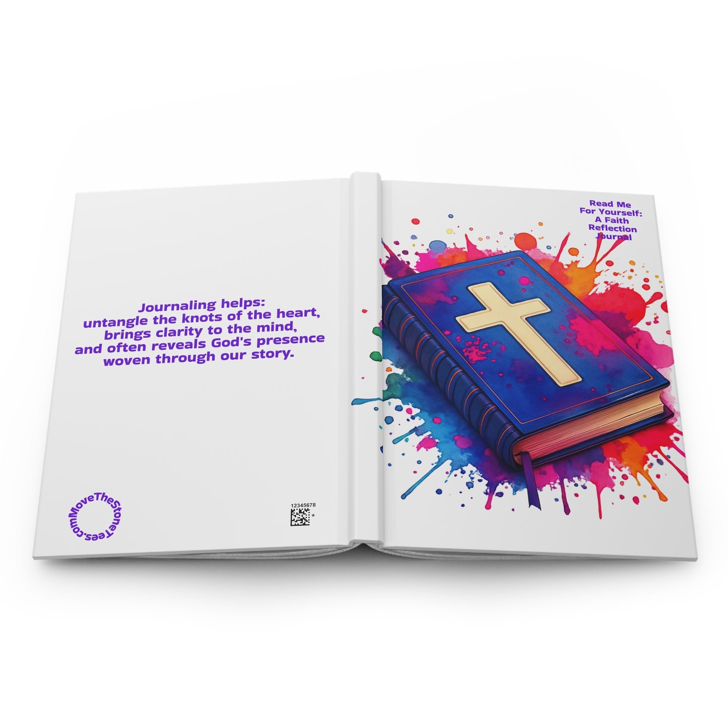 Read Me For Yourself: A Faith Reflection Journal- Dynamic Blue
