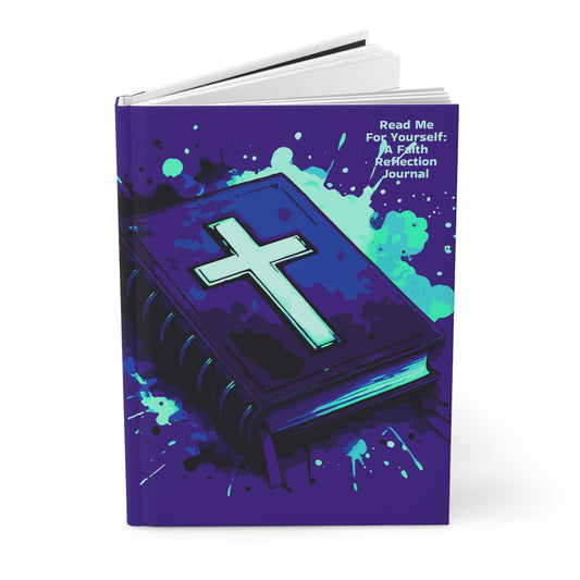 Read Me For Yourself: A Faith Reflection Journal -Purple