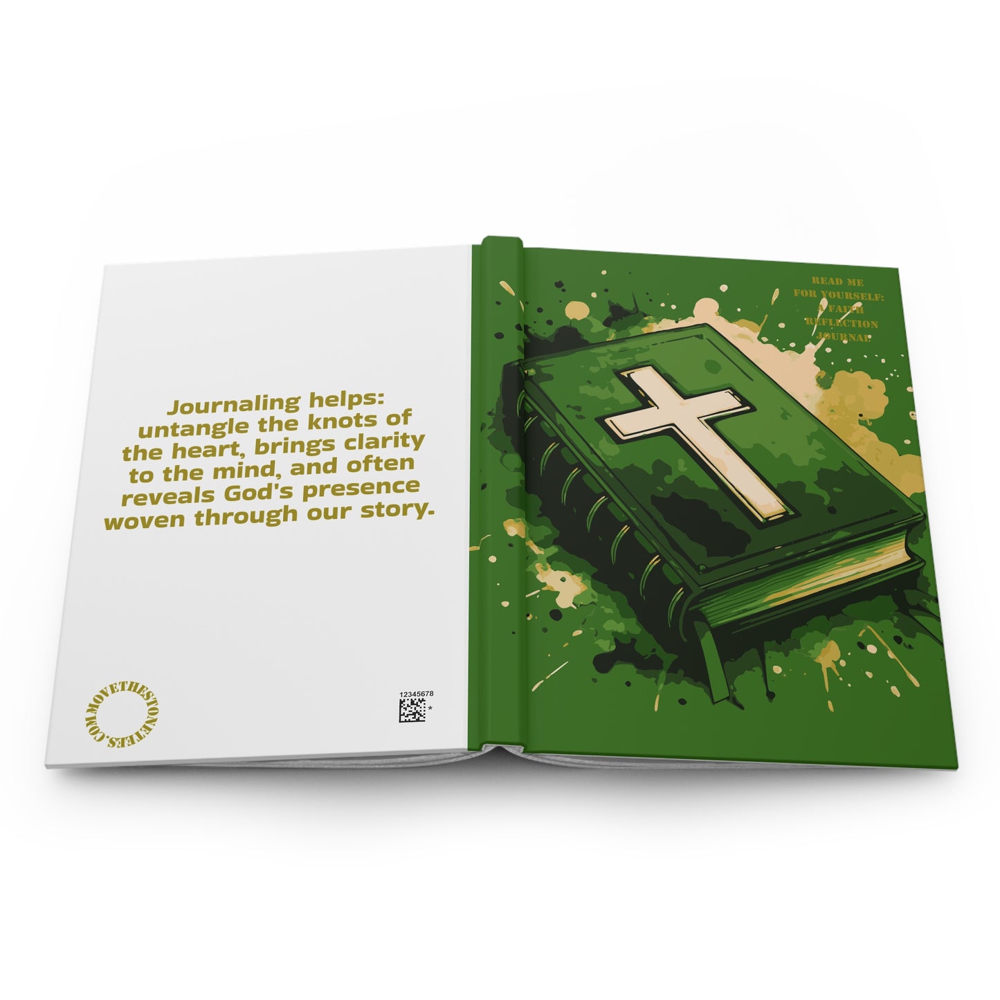 Read Me For Yourself: A Faith Reflection Journal- Green