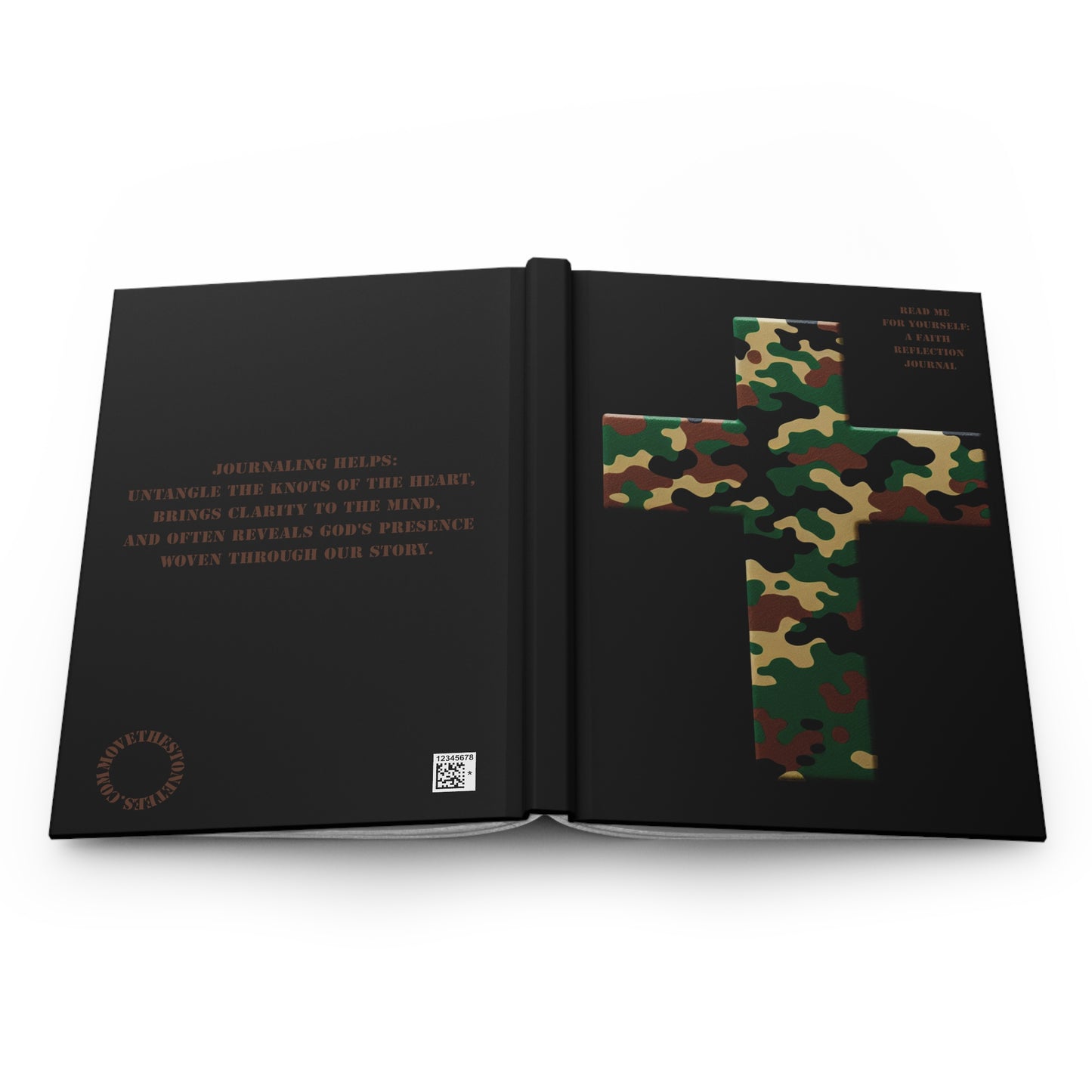 Read Me For Yourself: A Faith Reflection Journal- Camouflage