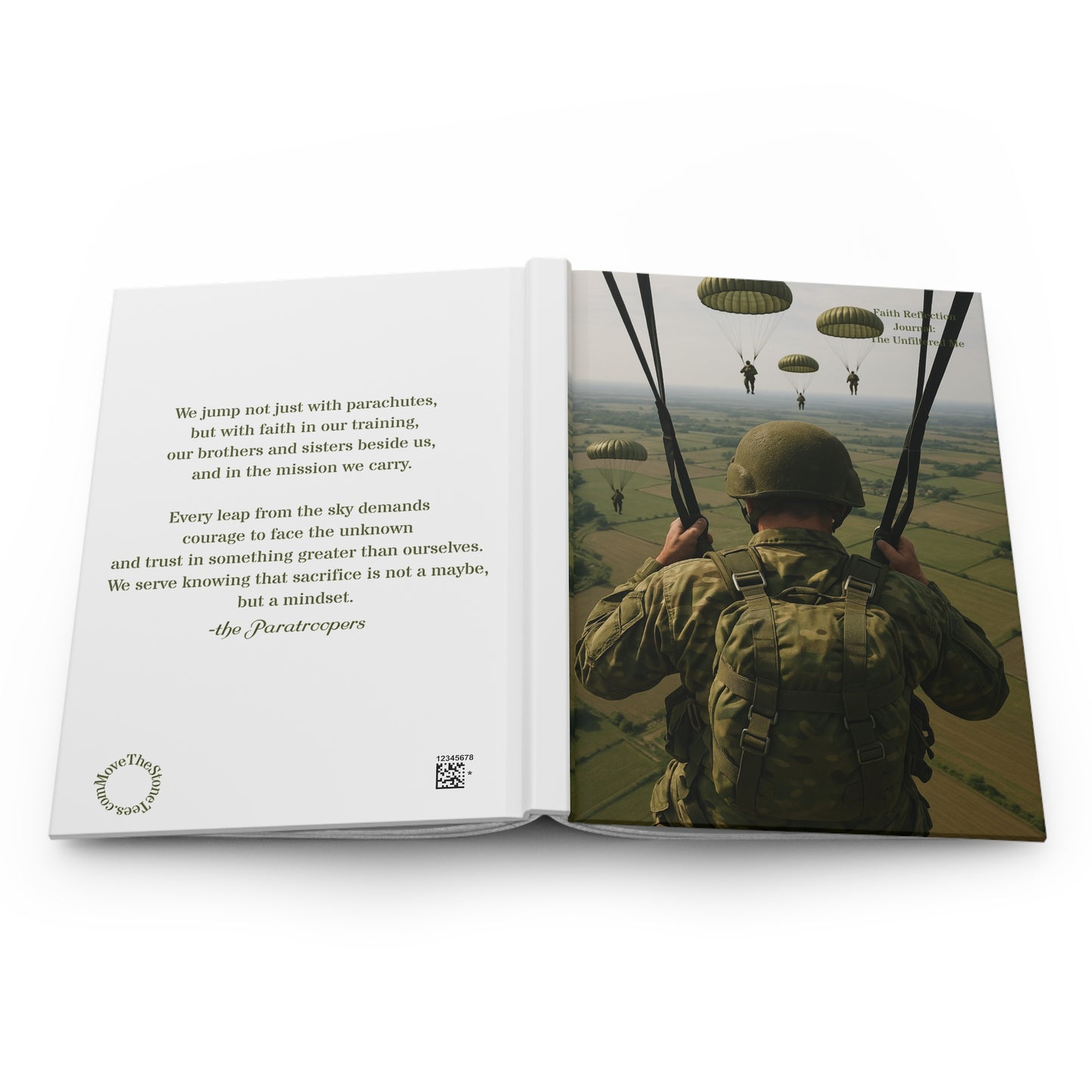 Read Me For Yourself: A Faith Reflection Journal- The Paratrooper 2