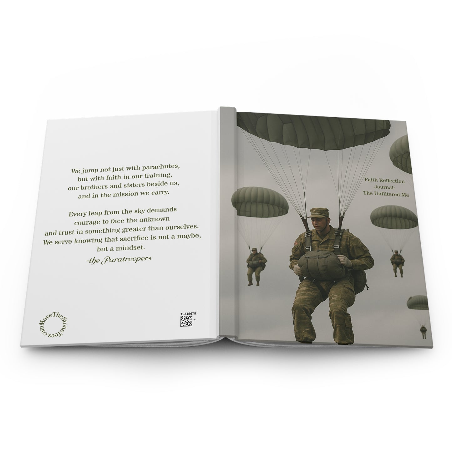 The Unfiltered Me: Journals Of The Journey- The Paratrooper