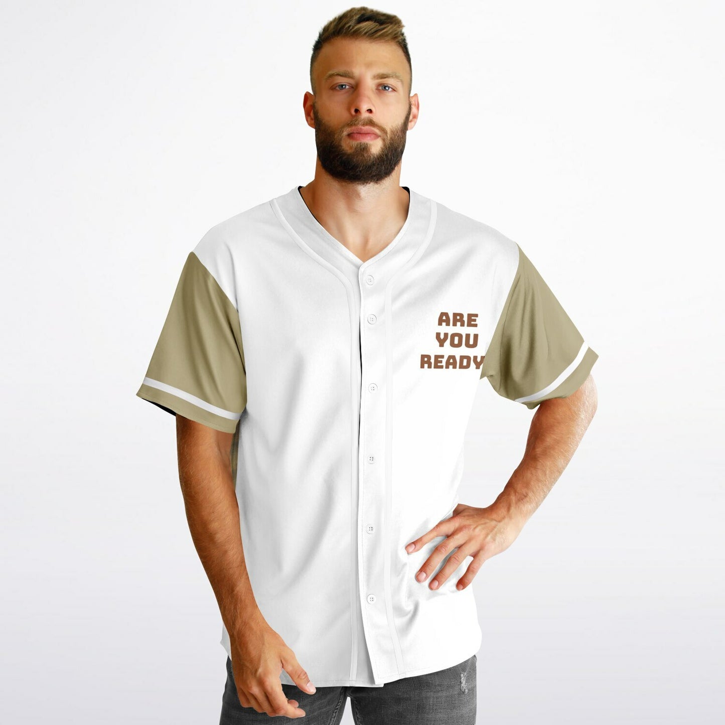 MTST: REVERSIBLE Baseball Jersey- Are You Ready & Live For When You Leave