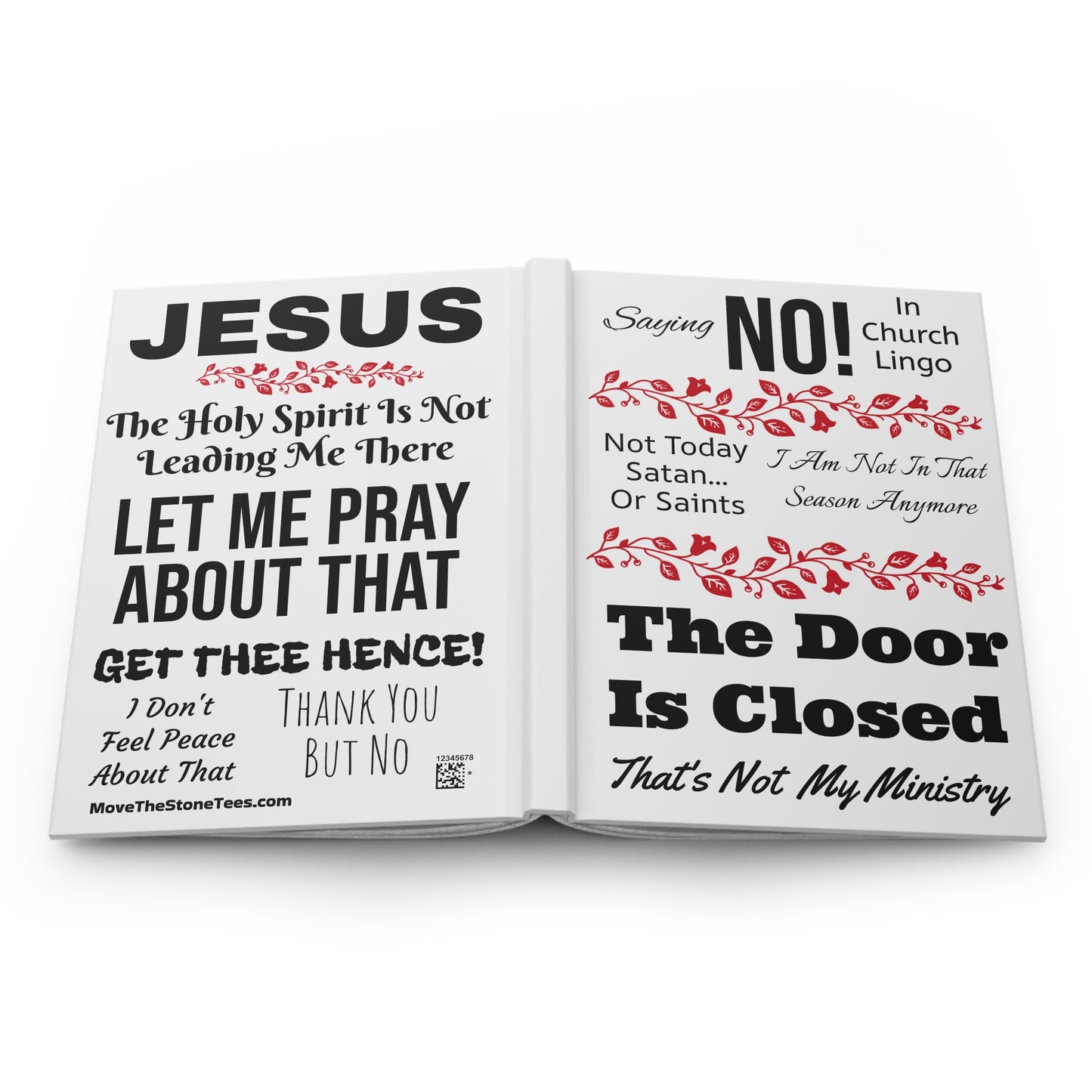 Read Me For Yourself: A Faith Reflection Journal - Saying No! In Church Lingo