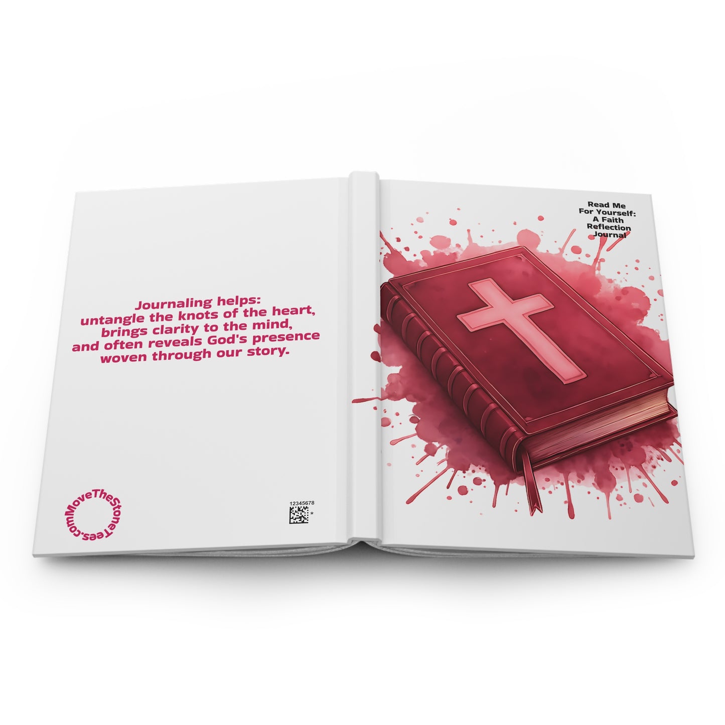 Read Me For Yourself: A Faith Reflection Journal- Raspberry