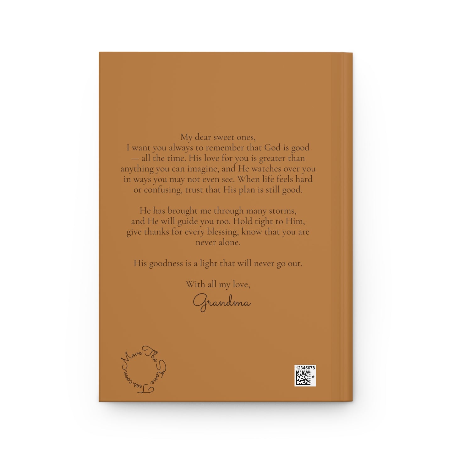 Reflection Journal- The Unfiltered Me- Grandma's Love Note