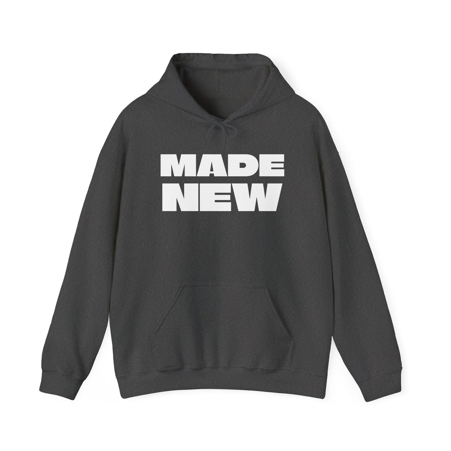 Made New Unisex Heavy Blend™ Hooded Sweatshirt- White Letters