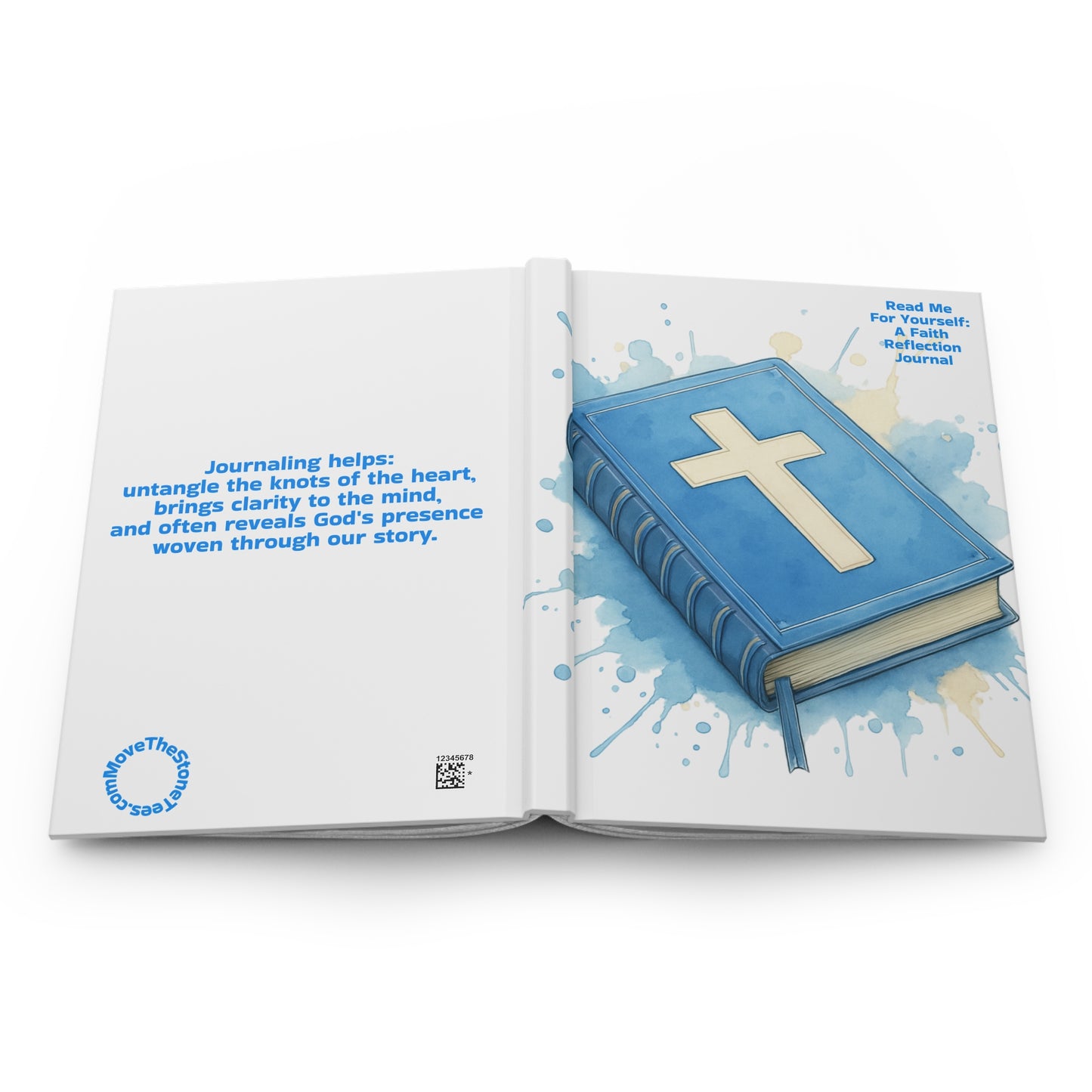 Read Me For Yourself: A Faith Reflection Journal - Light Blue