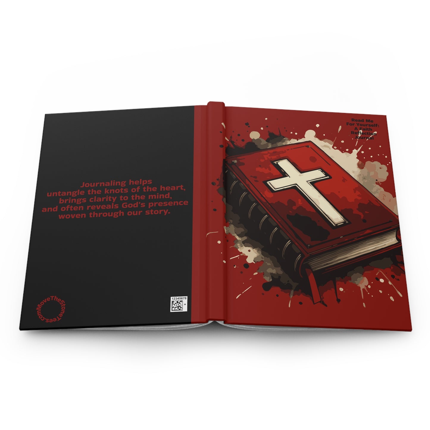 Read Me For Yourself: A Faith Reflection Journal- Red