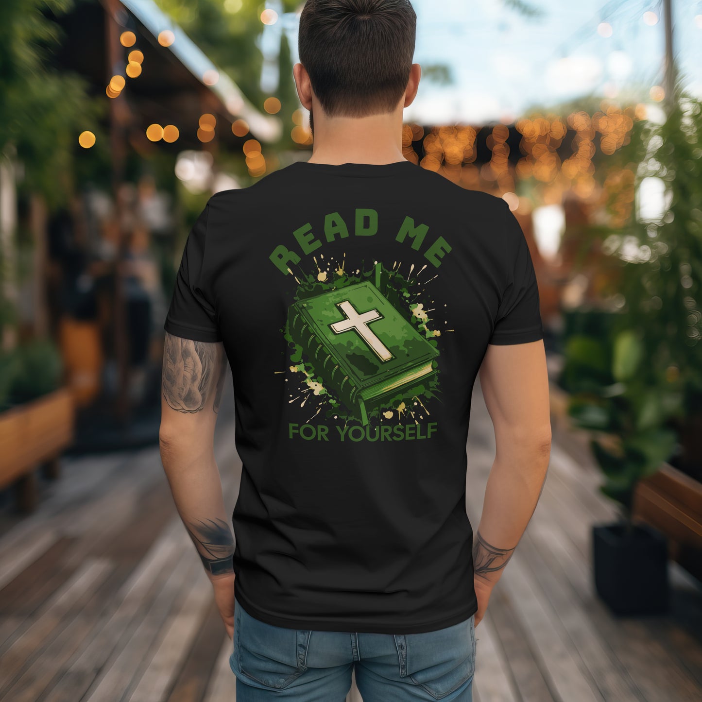 Read Me For Yourself Unisex T-shirt- Dynamic Green (Color Tees)
