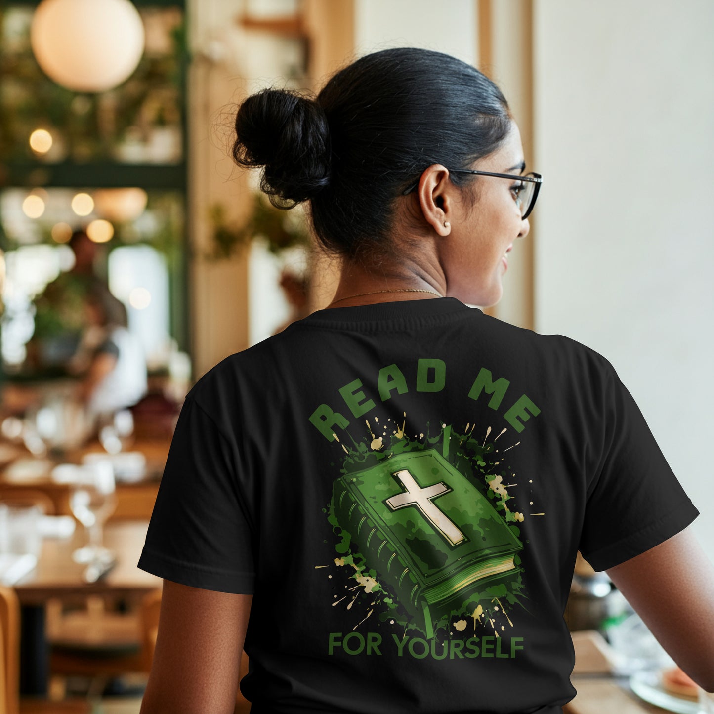 Read Me For Yourself Unisex T-shirt- Dynamic Green (Color Tees)