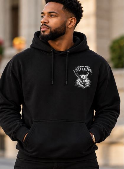 Live For When You Leave- Unisex Hoodie