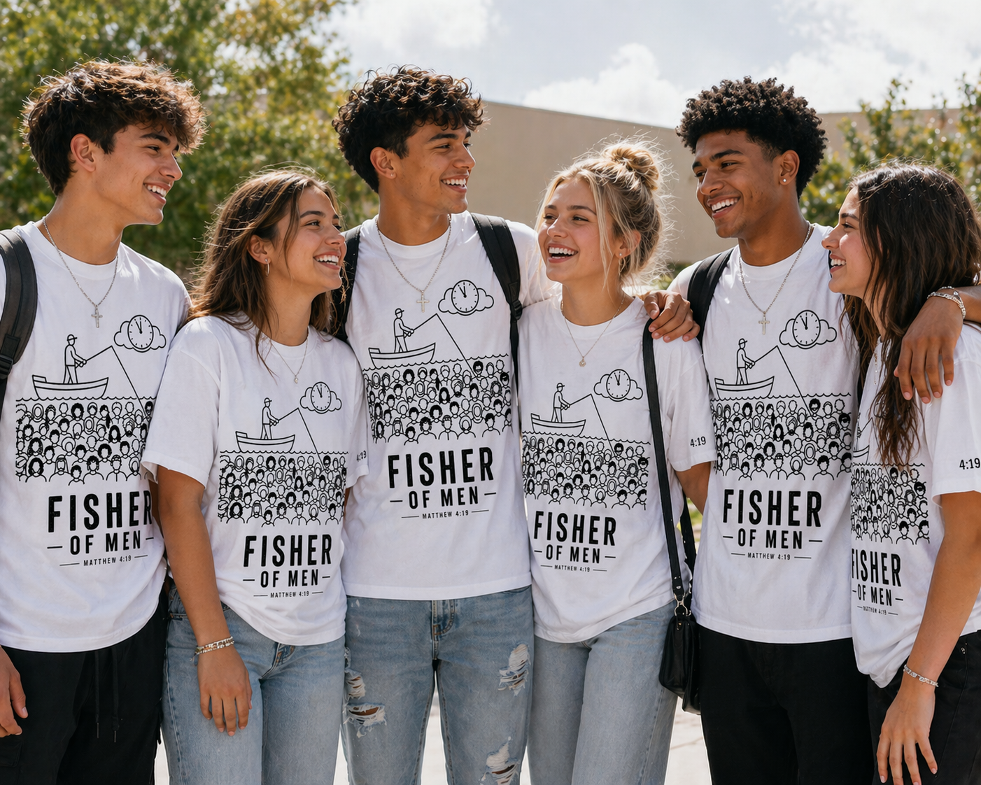 Fisher Of Men heavyweight t-shirt